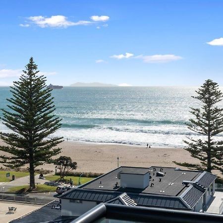 Apartmán Superb Elevated Views Of Harbour With Heated Pool, Gym & Parking Mount Maunganui Exteriér fotografie