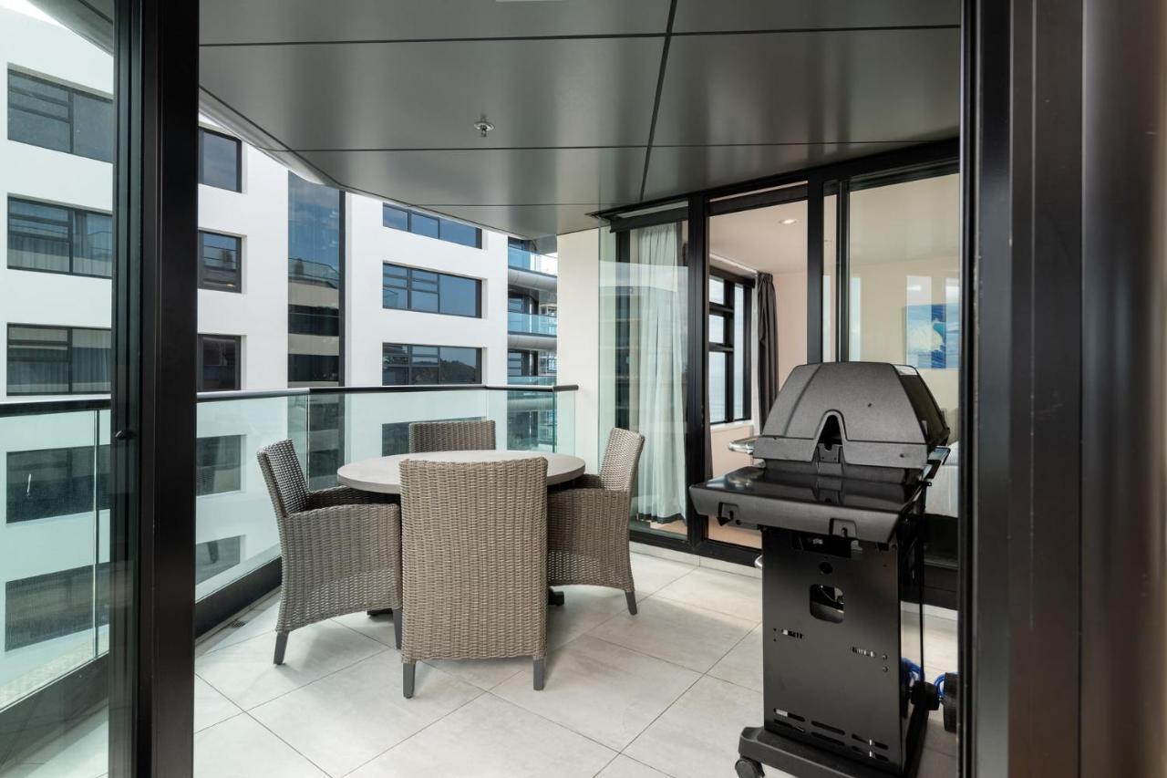 Apartmán Superb Elevated Views Of Harbour With Heated Pool, Gym & Parking Mount Maunganui Exteriér fotografie