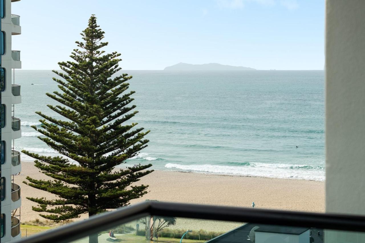 Apartmán Superb Elevated Views Of Harbour With Heated Pool, Gym & Parking Mount Maunganui Exteriér fotografie