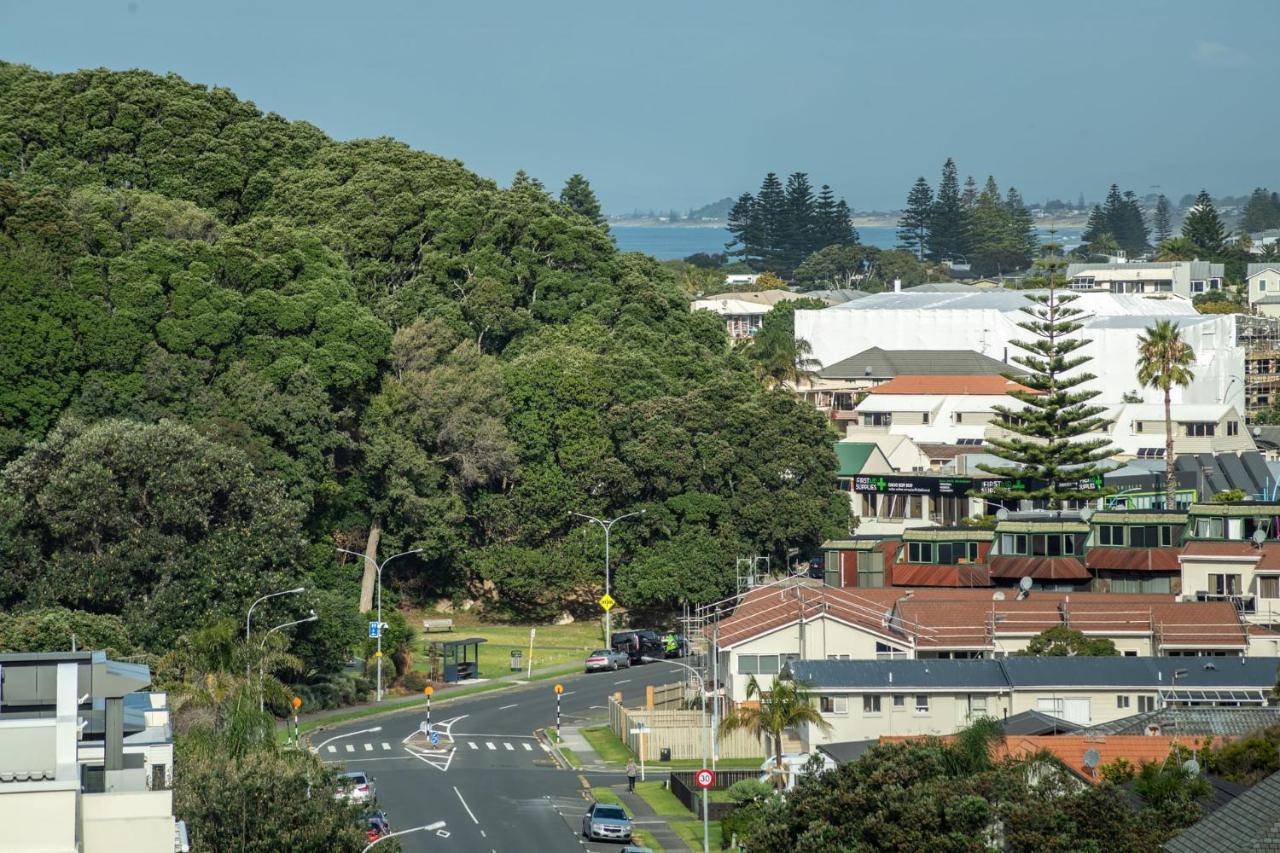 Apartmán Superb Elevated Views Of Harbour With Heated Pool, Gym & Parking Mount Maunganui Exteriér fotografie